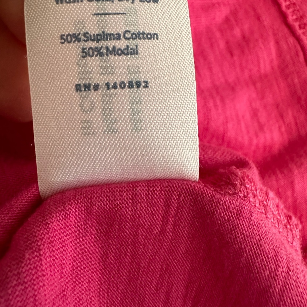 Marine Layer Size XSMALL Caitlyn‎ Tee in Papaya
Punch/Lilac Rose - Picture 9 of 12